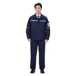【Design Cotton Flame-Retardant Anti-Static Two-Piece Uniform】|Full-ring spinning EN 11612/ISO 11612|250g FR workwear set|Reflective stripe design|Flame-Retardant Uniform Company SKWK268-HEBI-HONGTUO-FZD250 【Design Cotton Flame-Retardant Anti-Static Two-Piece Uniform】|Full-ring spinning EN 11612/ISO 11612|250g FR workwear set|Reflective stripe design|Flame-Retardant Uniform Company SKWK268-HEBI-HONGTUO-FZD250